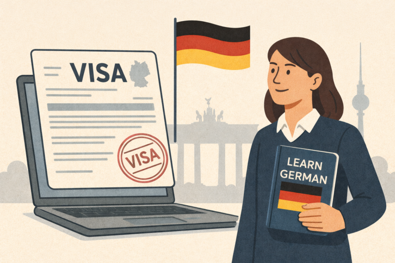 Germaniyada nemis tili kurslari vizasi: to‘liq va tushunarli qo‘llanma