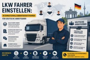 LKW Fahrer einstellen: Internationale Berufskraftfahrer für deutsche Arbeitgeber